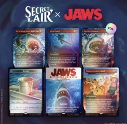 Magic The Gathering Jaws Secret Lair FOIL - Sealed MTG - Image 1