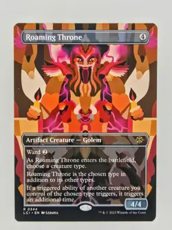 Roaming Throne (Borderless) The Lost Caverns of Ixalan Regular - Image 1