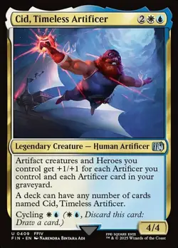 MTG Cid, Timeless Artificer (0409) NM-Mint Final Fantasy - Image 1