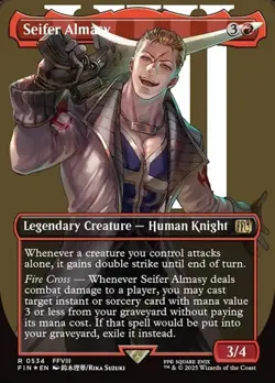 Seifer Almasy - Surge Foil Extended Art FIN NM MTG - Image 1