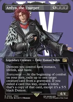Ardyn, the Usurper - Surge Foil Extended Art FIN NM MTG - Image 1