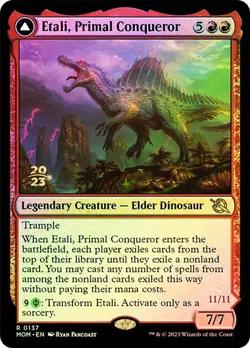 *FOIL* Etali, Primal Conqueror /Etali Primal Sickness (Near Mint) | MTG | - Image 1