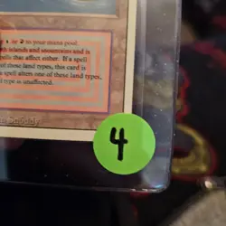 Volcanic island Revised Edition MTG Magic the Gathering Dual Land Brian Snoddy - Image 3