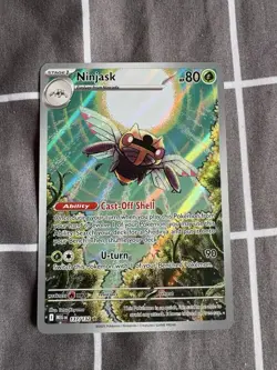 Ninjask 137/132 Illustration Rare Mega Evolution English Pokemon TCG - Image 1