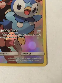 Piplup 239/236 Secret Art Rare Cosmic Eclipse Near Mint Condition Pokemon TCG - Image 5