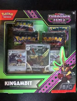 Pokemon TCG Scarlet & Violet Shrouded Fable Kingambit Illustration Collection - Image 1
