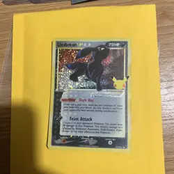 Pokemon Umbreon Star 17/17 Celebrations: Classic Collection NM pack fresh - Image 4