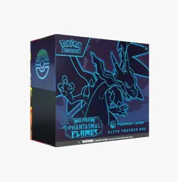 Presale Pokemon Center Etb Mega Evolution Phantasmal Flames Elite Trainer Box - Image 1