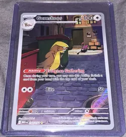 Gumshoos Illustration Rare 153/132 Near Mint Mega Evolutions Pokemon TCG - Image 1