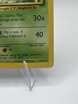 Beedrill 17/102 Rare Pokemon TCG Base Set - Image 4