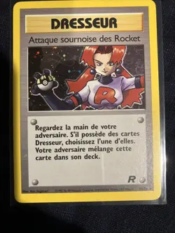 👩🏻‍🦰Rocket's Sneak Attack 16/82 Team Rocket Holo FRENCH LANGUAGE- Pokemon TCG - Image 1