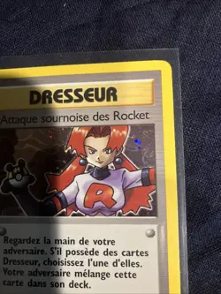 👩🏻‍🦰Rocket's Sneak Attack 16/82 Team Rocket Holo FRENCH LANGUAGE- Pokemon TCG - Image 3