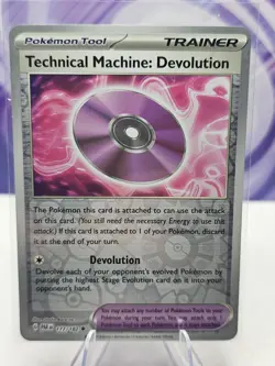 Technical Machine: Devolution Paradox Rift Pokemon 177/182 Reverse Holo - Image 1