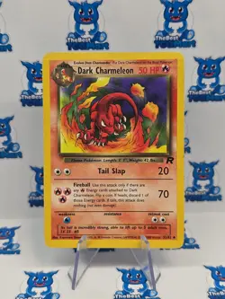 Dark Charmeleon 32/82 ~ Pokemon Team Rocket MP - Image 1