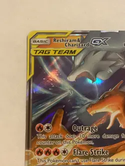 Reshiram & Charizard GX Tag Team 20/214 SM-Unbroken Bonds Holo Pokemon TCG - Image 2