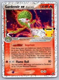 Gardevoir ex Pokemon Celebrations Classic Collection 93/101 Ultra Rare NM - Image 1