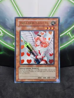 Yugioh Injection Fairy Lily RP02-EN065 Ultra Rare Retro Pack 2 NM OG Print - Image 1
