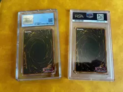 Yu-Gi-Oh Bundle Lot - PSA 9 Dark Magician Girl + CGC 9.5 Skyscraper + Binder - Image 3