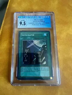 Yu-Gi-Oh Bundle Lot - PSA 9 Dark Magician Girl + CGC 9.5 Skyscraper + Binder - Image 5