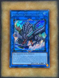 Yugioh Worldsea Dragon Zealantis DABL-EN050 Secret Rare 1st Ed NM - Image 1