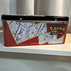 Pokemon Trading Card Game 25th Anniversary Tin Lunch Box Pikachu 2021 Nintendo - Image 5