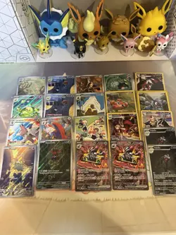Pokemon Cards Full Art Illustration Rares And Trainer Gallery Lot Of 21 - Image 1
