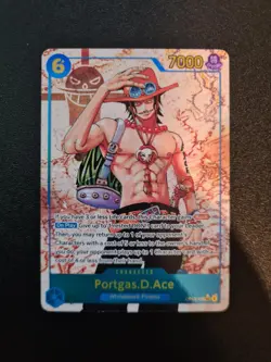 One Piece Card Game Portgas.D.Ace OP13-119 Alt Art Carrying on his Will ENGLISH - Image 1