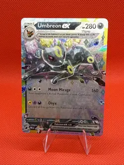 Umbreon ex 060/131 Prismatic Evolutions Double Rare Holo Pokemon TCG Card NM - Image 1
