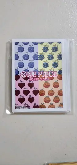 One Piece Card Game 10 Count Sleeves Devil Fruit - Image 1