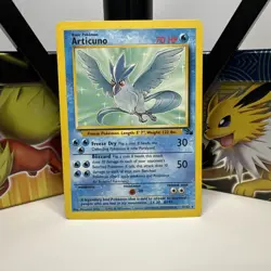 Pokemon TCG Zapdos,moltres And Articuno Fossil Vintage 3 Card Lot Non Holo LP - Image 4