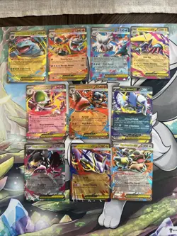Pokemon TCG - Mega Evolution EX Double Rare - Complete EX Set - 10 Card Lot #2 - Image 1