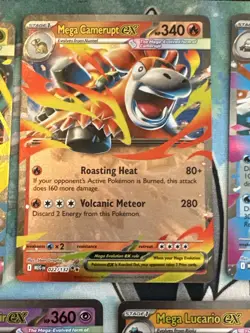 Pokemon TCG - Mega Evolution EX Double Rare - Complete EX Set - 10 Card Lot #2 - Image 3