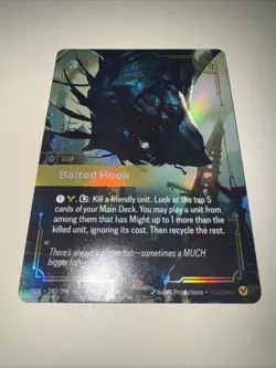 Baited Hook OGN 242/298 Epic Riftbound League of Legends TCG CCG Card Game - Image 4