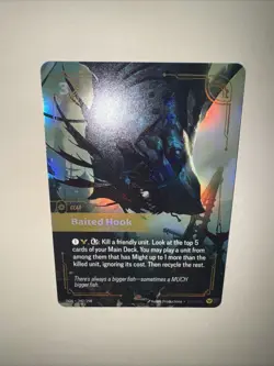Baited Hook OGN 242/298 Epic Riftbound League of Legends TCG CCG Card Game - Image 5