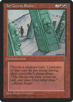 An-Zerrin Ruins X (4) Homelands - MTG - EX/NM - R64 - 4RCards - Image 1