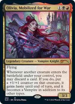 1 x FOIL Olivia, Mobilized for War - Secret Lair Drop Series - NM-Mint, English - Image 1