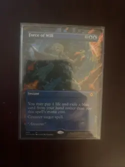 Force of Will (Borderless) Double Masters Foil MTG NM - Image 3