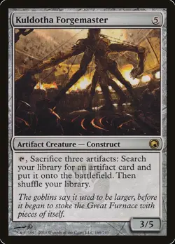 1x LP Kuldotha Forgemaster MTG Scars of Mirrodin - Image 1