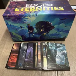 MTG Edge of Eternities Bundle Box + 45 Lands 9 of each color foil & reg finish - Image 1