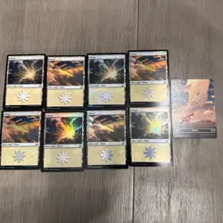 MTG Edge of Eternities Bundle Box + 45 Lands 9 of each color foil & reg finish - Image 4