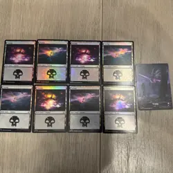 MTG Edge of Eternities Bundle Box + 45 Lands 9 of each color foil & reg finish - Image 5