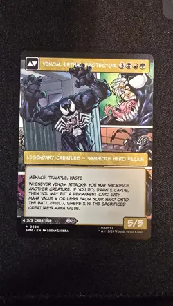 Eddie Brock (0224) (Borderless) M Marvel's Spider-Man 224 NM - Image 2