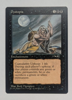 Magic Mtg Alliances Dystopia near mint - Image 1