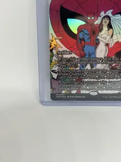 Wedding Ring Borderless FOIL ! #0007 MTG Spider-Man - MINT - Image 4