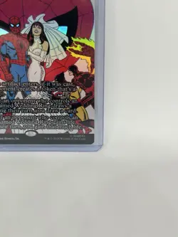 Wedding Ring Borderless FOIL ! #0007 MTG Spider-Man - MINT - Image 5