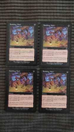 Magic: the Gathering / MtG Bubbling Muck x4 Urza's Destiny - Image 1