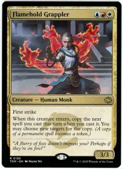 Flamehold Grappler - 0185 - Tarkir Dragonstorm - MTG - NM/M - Image 1