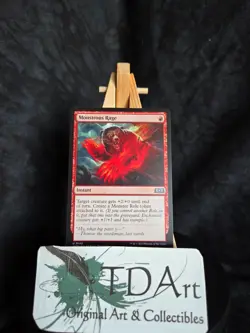 MONSTROUS RAGE ~ NM ~ MTG Magic - 0142 WOE Wilds of Eldraine - Image 1