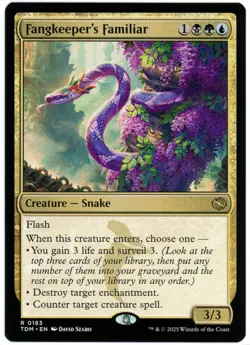 Fangkeeper's Familiar - 0183 - Tarkir Dragonstorm - MTG - NM/M - Image 1