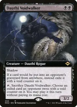 Dauthi Voidwalker - Foil Extended Art MH2 NM MTG - Image 1